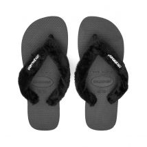Havaianas Infradito Top Home Fluffy Nero Donna Taglie 35/36