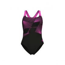 Arena Costume Da Bagno Intero Maxfit Eco Feel Nero Donna Taglie 44 (FR) - 48 (IT)