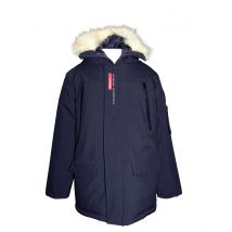 Parka lungo con cappuccio