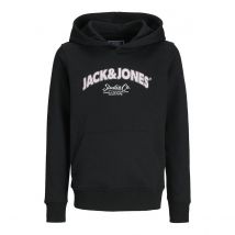 Jack & Jones Junior Felpa Con Cappuccio Nero Bambino Taglie 12 anni - 150 cm