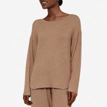 Passionata Top Maniche Lunghe Fluido, Guimauve Marrone Donna Taglie M