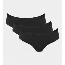 Sloggi Confezione Da 3 Shorty Go Casual Nero Donna Taglie XS