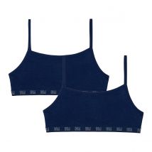 Dim Confezione Da Brassiere In Cotone Skin Care Blu Bambina Taglie 14 anni - 156 cm