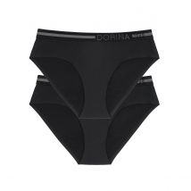 Dorina Confezione Da 2 Shorty Mestruali Materiale Riciclato Eco Moon Nero Donna Taglie L