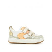 Shoo Pom Sneakers In Pelle Bianco Bambina Taglie 32