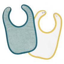 La Redoute Interieurs Confezione Da 2 Bavaglini Spugna Cotone Bio