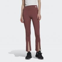 Adidas Originals Leggings Vita Alta, Spacco Davanti Adicolor Viola Donna Taglie 42 (IT) - 38 (FR)