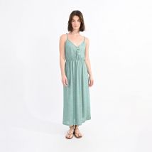 Molly Bracken Abito Lungo Con Spalline Sottili Verde Donna Taglie S