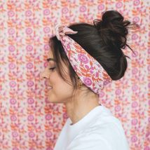 Apaches Collections Piccolo Foulard Cotone Manika Soleil Bonbon