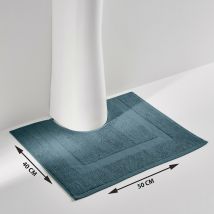 La Redoute Interieurs Tappeto Da Bagno Contorno Wc/lavabo 700 G/m2, Scenario Blu Taglie 40 x 50 cm