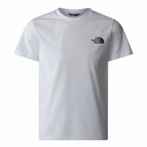 The North Face T-shirt A Maniche Corte Bianco Bambina Taglie 7/8 anni - 120/126 cm