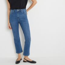 La Redoute Collections Jeans Kick Flare, Vita Alta Blu Donna Taglie 42 (FR) - 46 (IT)
