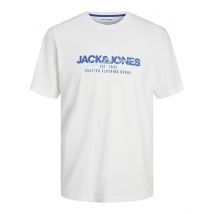 Jack & Jones T-shirt Girocollo Bianco Uomo Taglie L