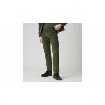 Levi's Chino Std Ii In Velluto Verde Uomo Taglie W29 L32 (US) - 42 (IT)