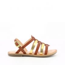 Kickers Sandali Pelle Dixon Marrone Bambina Taglie 29