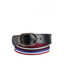 La Redoute Collections Cintura Tessuto Con Fibbia In Metallo Dorata Multicolore Donna Taglie 90 cm