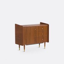 La Redoute Interieurs Piccola Credenza Vintage Impiallacciata In Noce, Ronda