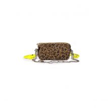 Craie Studio Pochette In Pelle Stampa Leopardo, Nuage