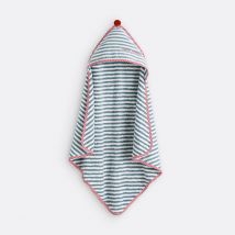 La Redoute Interieurs Mantella Da Bagno Bébé Cotone Biologico, Petit Marin Blu Taglie 100 x 100 cm