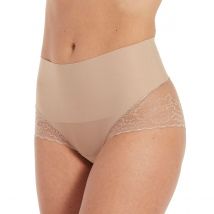 Magic Bodyfashion Culotte Alta Tummy Shaper Lace Beige Donna Taglie M