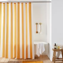 La Redoute Interieurs Tenda Da Doccia Rigata, Hendaye Giallo Taglie 200 x 180 cm