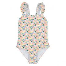 La Redoute Collections Costume Da Bagno Intero Stampa Floreale Beige Bambina Taglie 8 anni - 126 cm