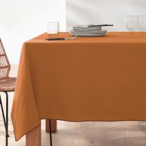 La Redoute Interieurs Tovaglia Cotone Lavato, Tampa Marrone Taglie 150 x 150 cm