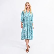 Molly Bracken Abito Lungo Fantasia Blu Donna Taglie S