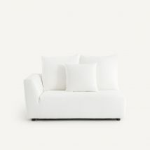 Otto Studio For Am.pm Semi-divano Cotone Canapa, Chill Bianco Taglie mezzo divano destro