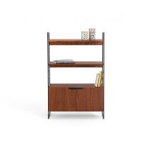 La Redoute Interieurs Scaffale Acciaio E Noce Vintage, A123 Cm, Watford