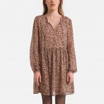 Jdy Abito Stampato, Collo Da Annodare Multicolore Donna Taglie M