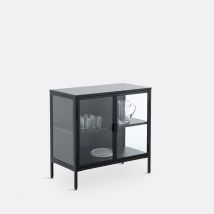 La Redoute Interieurs Credenza Vetrina 2 Ante Metallo Acciaio, Harlem