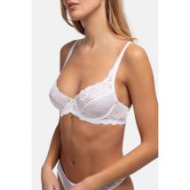 Dorina Reggiseno Con Ferretti Pizzo Angie Bianco Donna Taglie 5 B