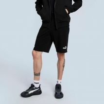 Puma Pantaloncini Essentiel Cotone Logo Piccolo Nero Uomo Taglie S