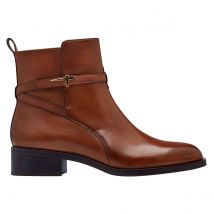 Tamaris Stivaletti In Pelle Marrone Donna Taglie 39