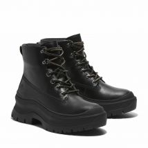 Timberland Stivali Con Lacci Pelle Roxie Lane Mid Nero Donna Taglie 39