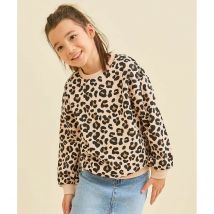 Tape A L'oeil Felpa Scollo Rotondo Fantasia Leopardata Altro Bambina Taglie 2/3 anni - 86/94 cm