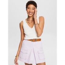 Esprit Top Scollo A V Beige Donna Taglie XXL