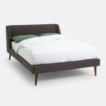 La Redoute Interieurs Letto Semeon Grigio Taglie 140 x 190 cm