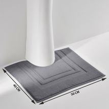 La Redoute Interieurs Tappeto Da Bagno 1100 G/m² Grigio Taglie 40 x 50 cm