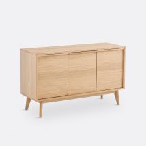 La Redoute Interieurs Mobile Buffet 3 Ante Impiallacciato Rovere, Aram