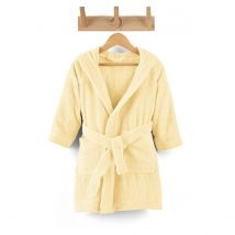La Redoute Interieurs Accappatoio Bambino Con Cappuccio 350 G/m², Scenario Giallo Taglie 8/10 anni - 126/138 cm