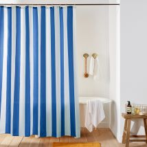 La Redoute Interieurs Tenda Da Doccia Rigata, Hendaye Blu Taglie 200 x 180 cm