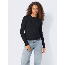 Noisy May Pull In Maglia A Coste Nero Donna Taglie S