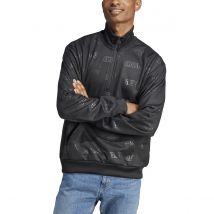 Adidas Sportswear Felpa Collo Alto E Cerniera Brand Love Nero Uomo Taglie XL