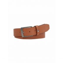 Tommy Hilfiger Cintura In Pelle Adan New 3,5 Cm Marrone Uomo Taglie 105 cm