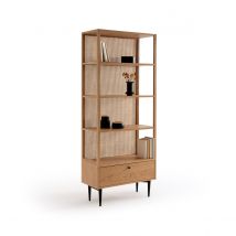La Redoute Interieurs Libreria In Legno Di Quercia E Vimini, Noya