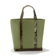 Vanessa Bruno Borsa Shopping Media In Tela E Paillettes