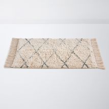 La Redoute Interieurs Tappeto Da Bagno Tufté Verde 1600g/m², Fatouh Beige Taglie 50 x 80 cm