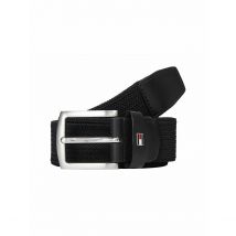 Tommy Hilfiger Cintura Elastica Denton 3,5 Cm Nero Uomo Taglie 100 cm